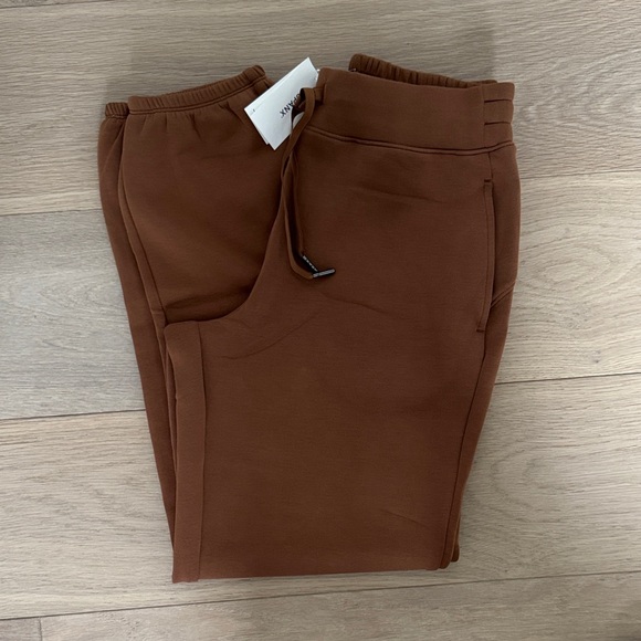 SPANX AirEssentials Joggers cocoa S - Picture 2 of 7